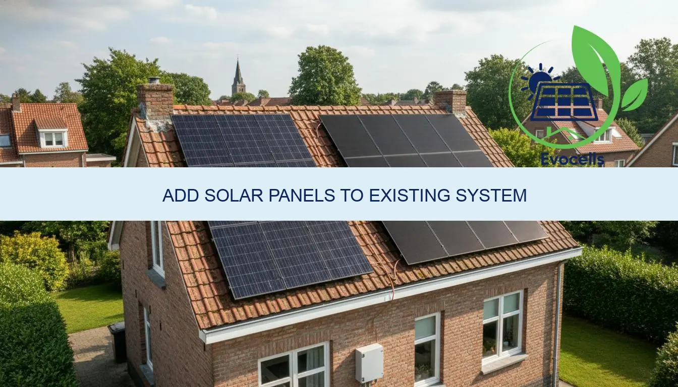 add solar panels to existing system price & guide
