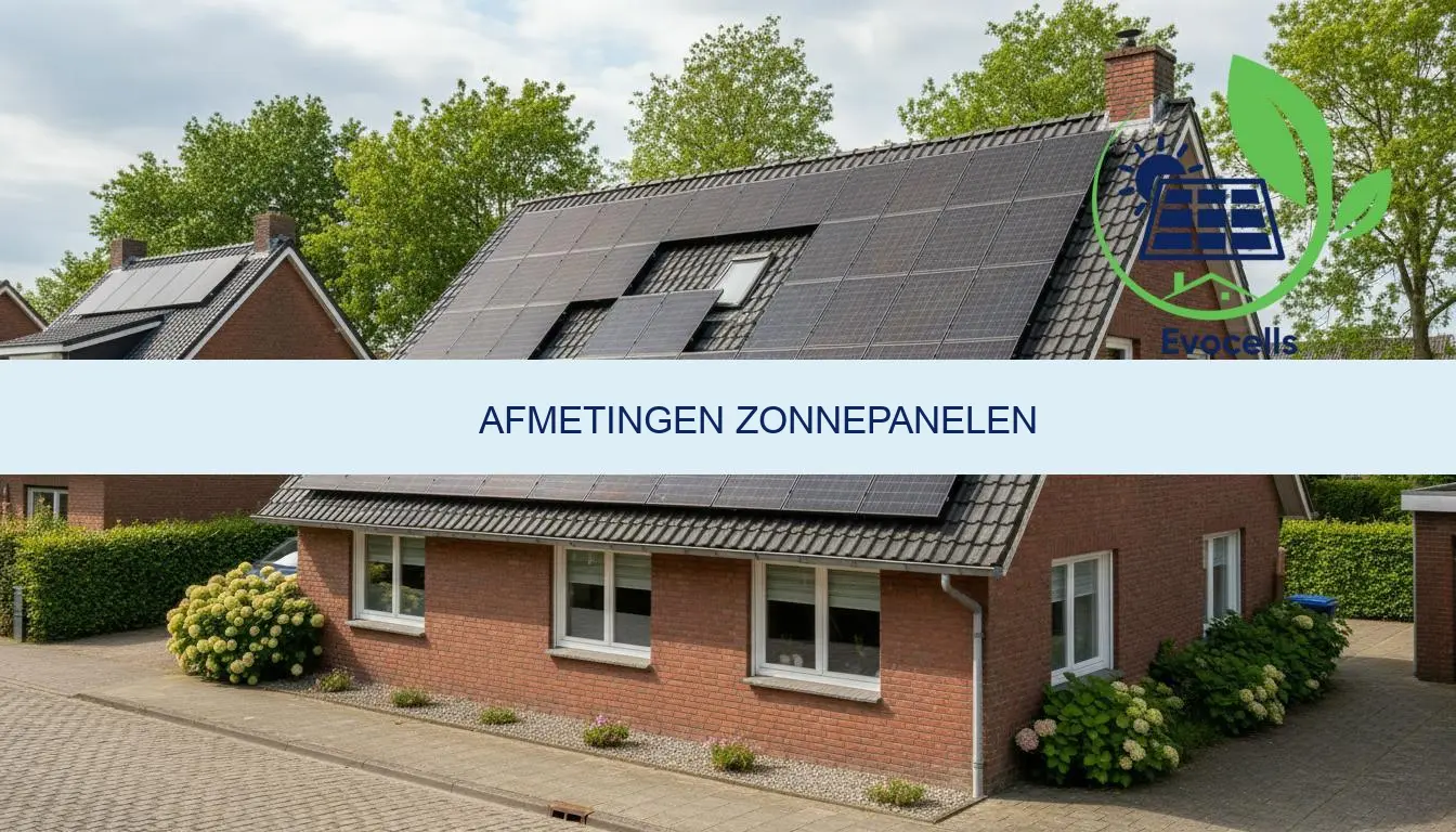 afmetingen zonnepanelen | maten en formaten