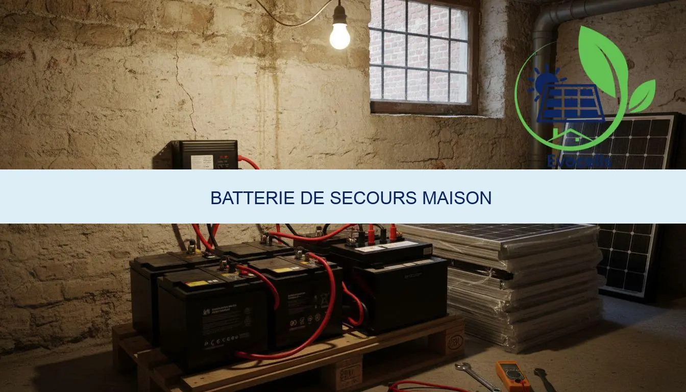 batterie de secours maison prix et conseils