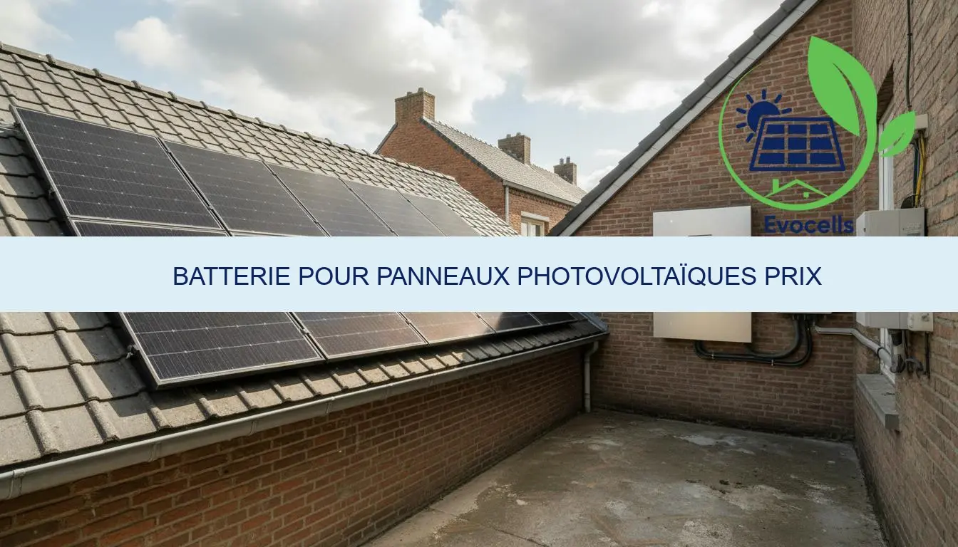 batterie pour panneaux photovoltaïques prix Belgique