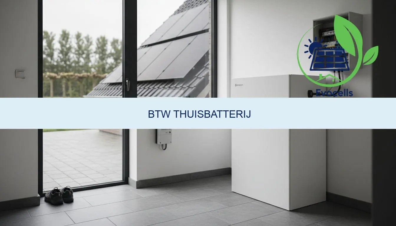btw thuisbatterij België 2026: 21% of terugvragen