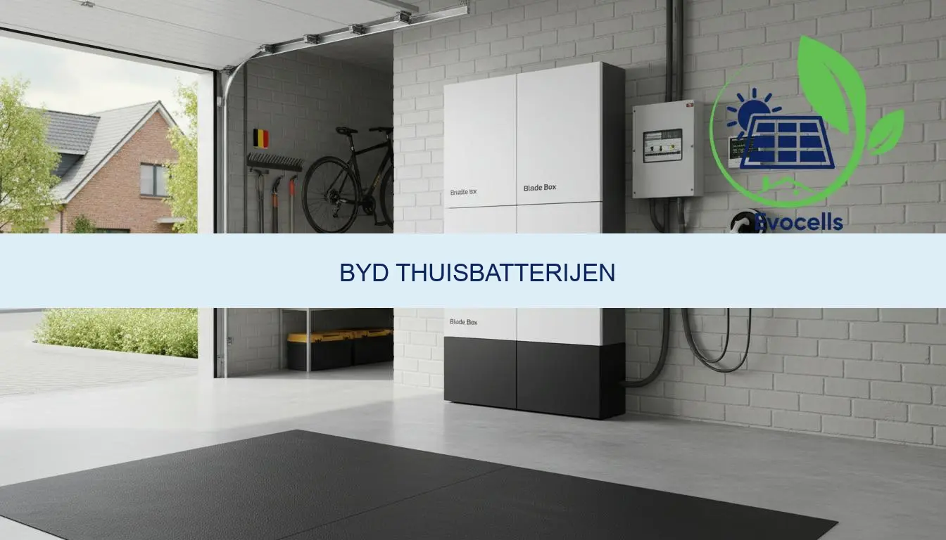 BYD thuisbatterijen prijs en modellen vergelijken
