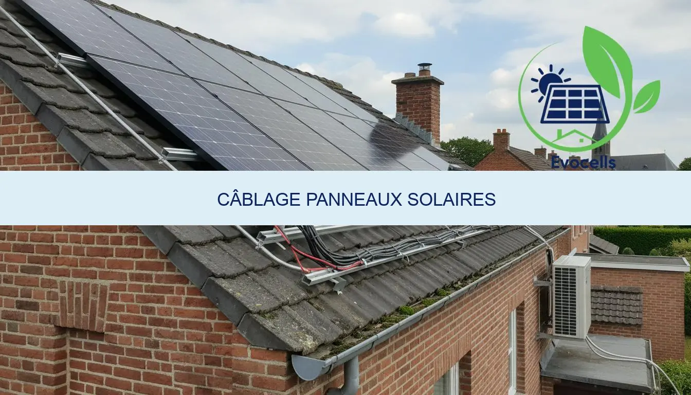 câblage panneaux solaires guide complet