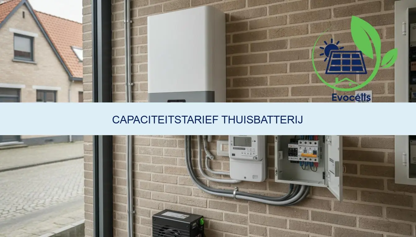 capaciteitstarief thuisbatterij berekenen en besparen