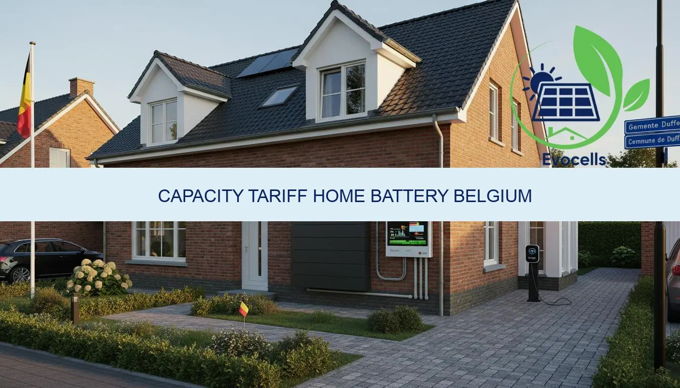 capacity tariff home battery Belgium explained