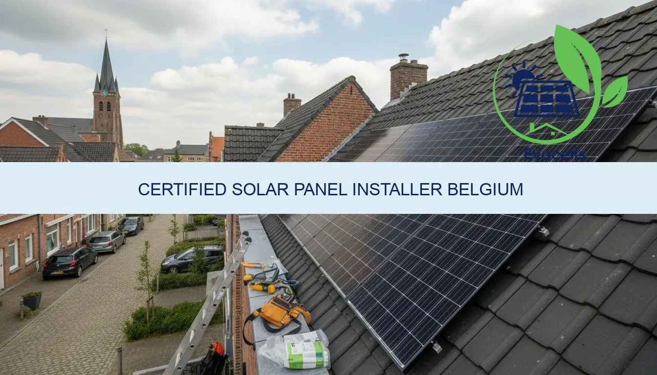 certified solar panel installer belgium guide