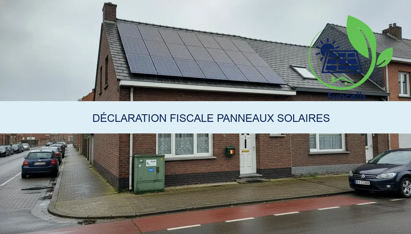 déclaration fiscale panneaux solaires Belgique