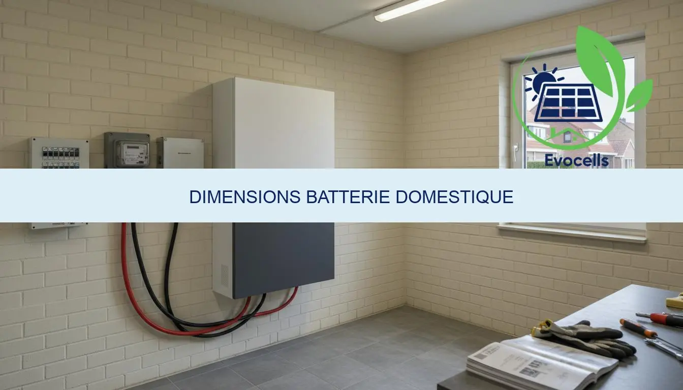 dimensions batterie domestique guide complet