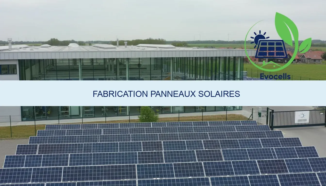 fabrication panneaux solaires expliqué simplement
