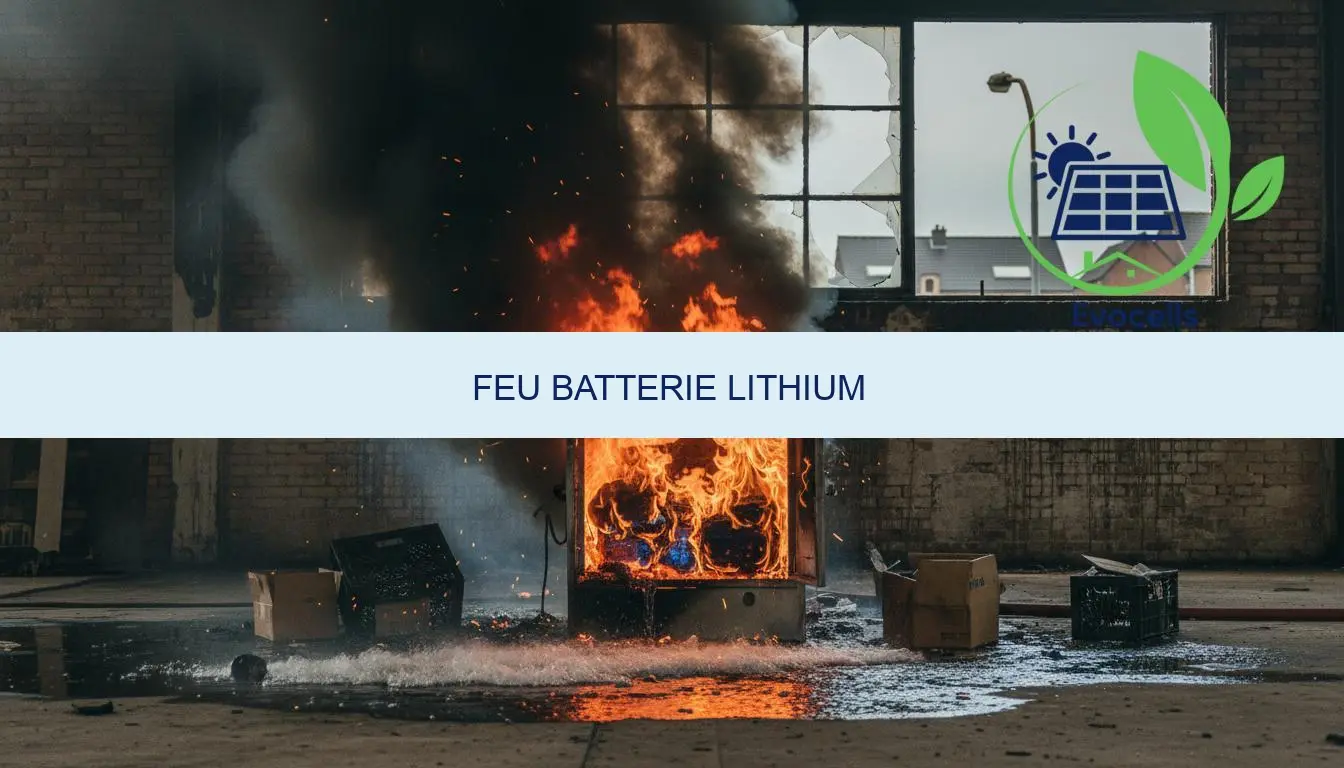 feu batterie lithium : causes et solutions