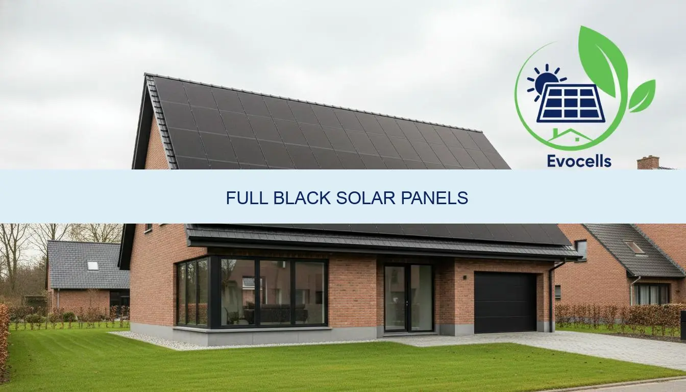 full black solar panels price and performance