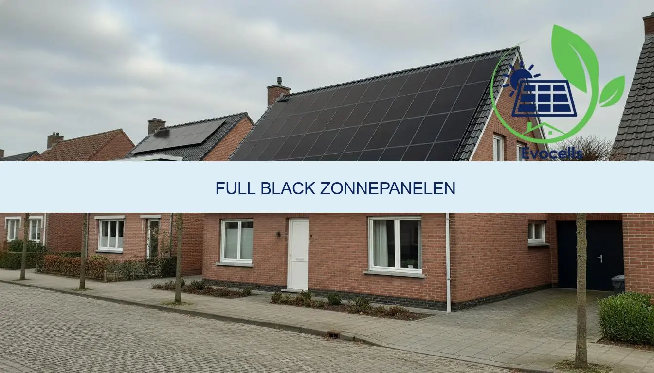 full black zonnepanelen prijs en advies