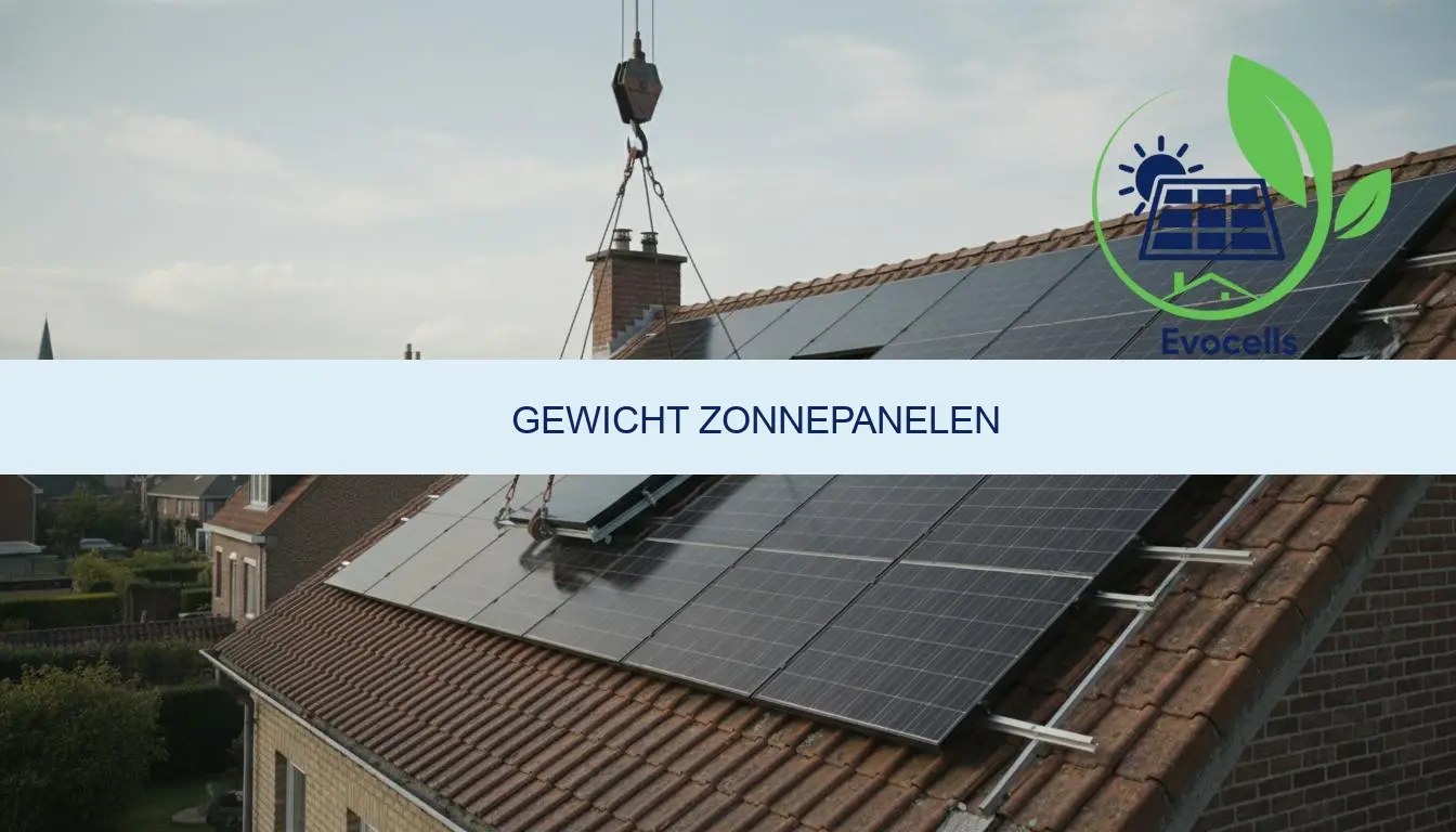 gewicht zonnepanelen berekenen en dakbelasting