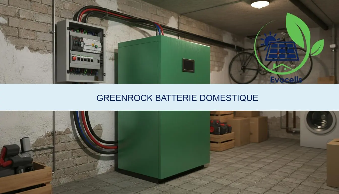 greenrock batterie domestique prix et avis