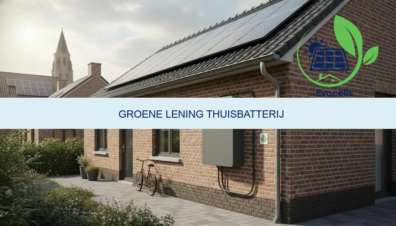groene lening thuisbatterij simulatie & info