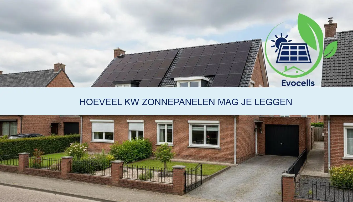 hoeveel kw zonnepanelen mag je leggen | Info & regels