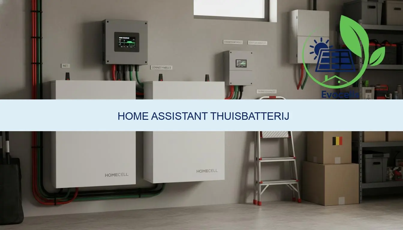 home assistant thuisbatterij koppelen en sturen