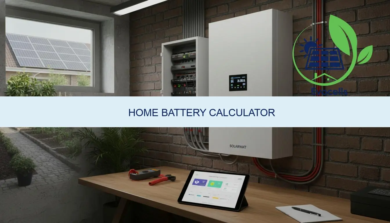 home battery calculator | Calculate size & savings