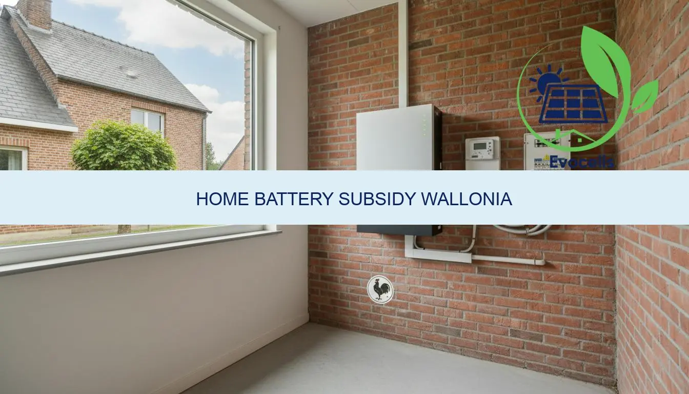 home battery subsidy wallonia explained
