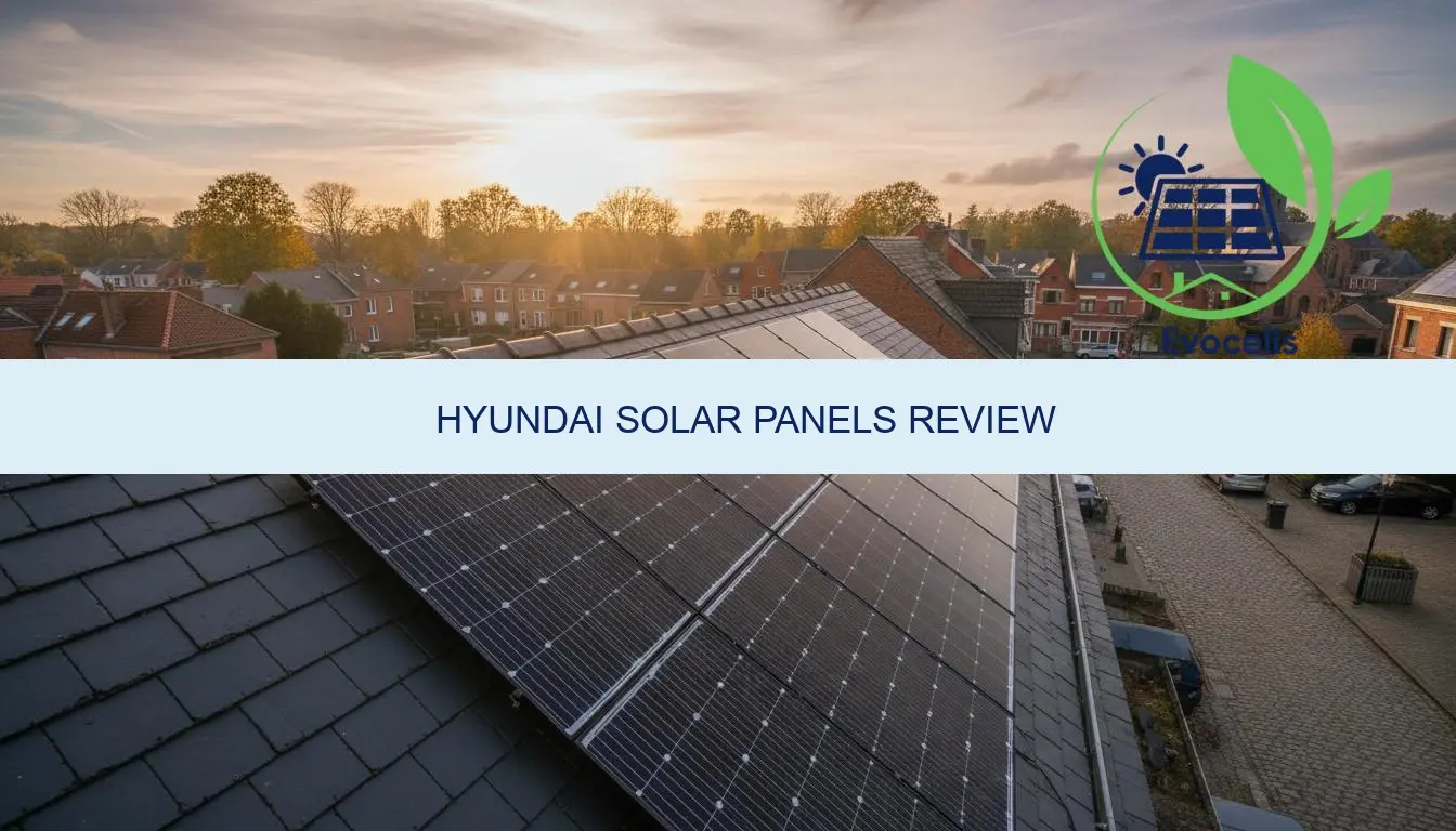 Hyundai solar panels review