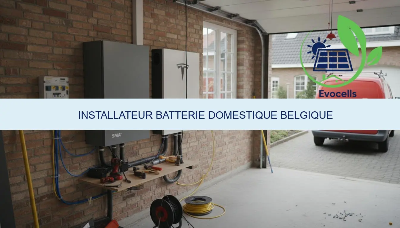 installateur batterie domestique belgique prix