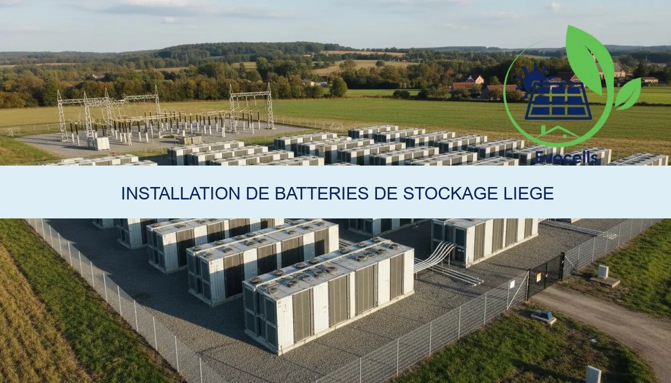 installation de batteries de stockage liege prix