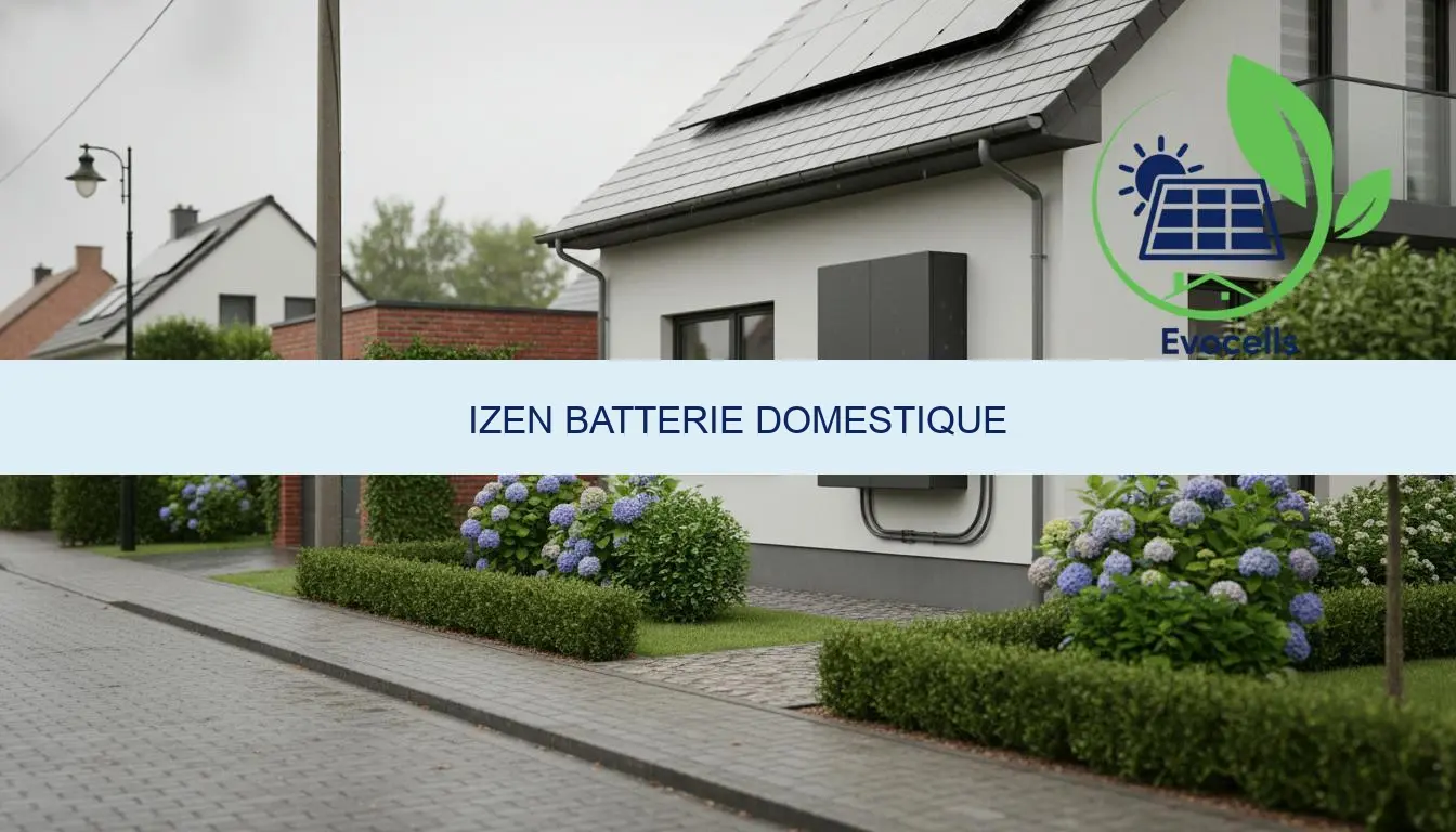 izen batterie domestique prix et fonctionnement