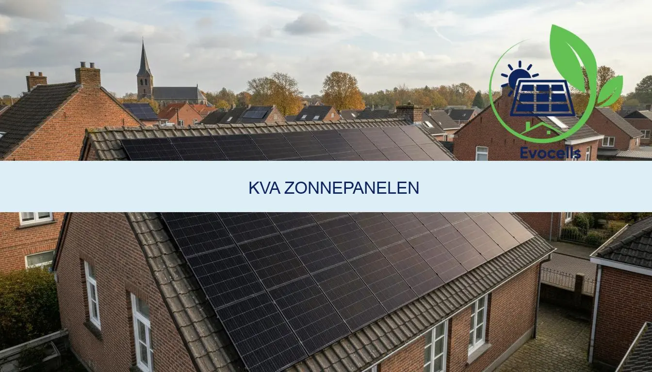 kva zonnepanelen berekenen en betekenis