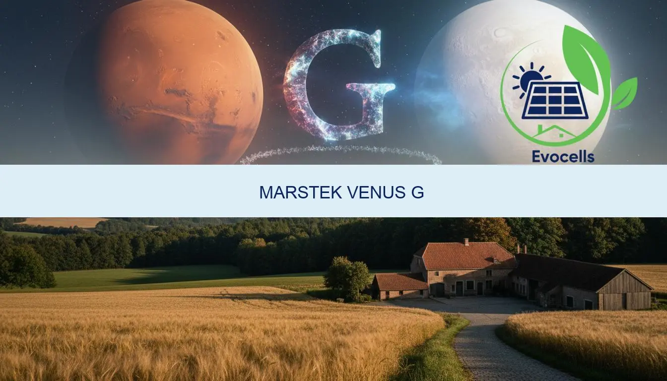 Batterie domestique Marstek Venus G installée contre un mur