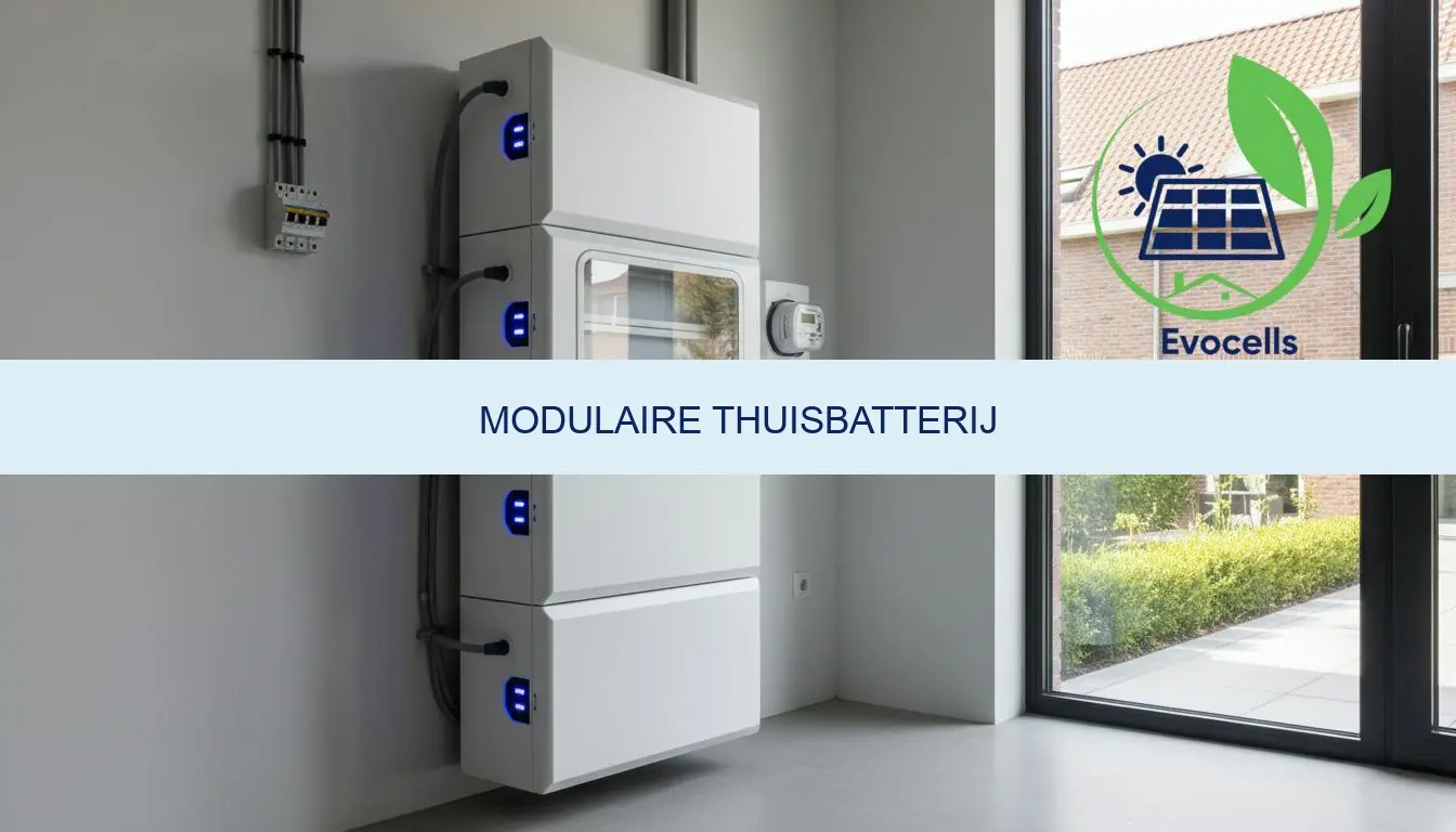 Batterie domestique modulaire composée de plusieurs modules empilés