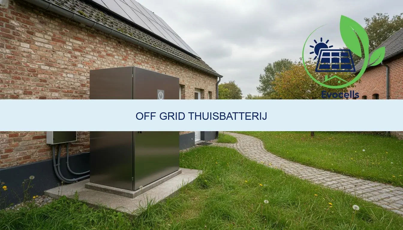 off grid thuisbatterij prijs en uitleg