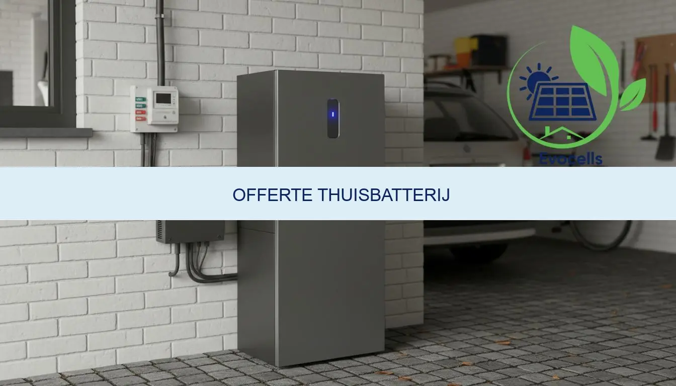offerte thuisbatterij prijs & advies