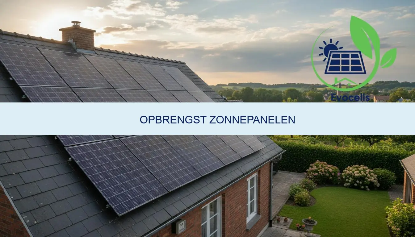 opbrengst zonnepanelen berekenen en rendement