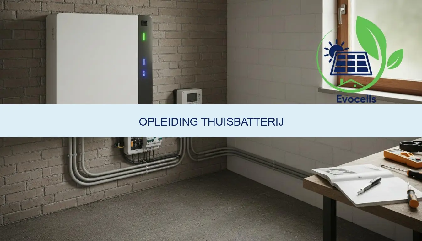 opleiding thuisbatterij volgen? Info en prijs