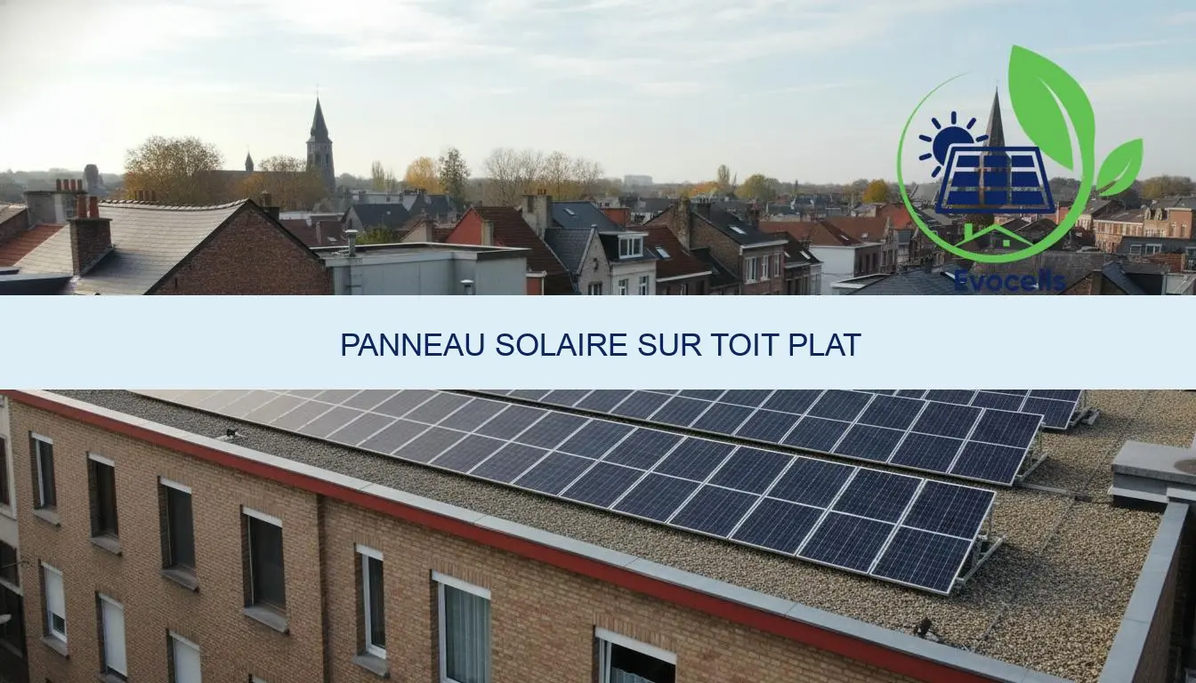 panneau solaire sur toit plat prix et conseils