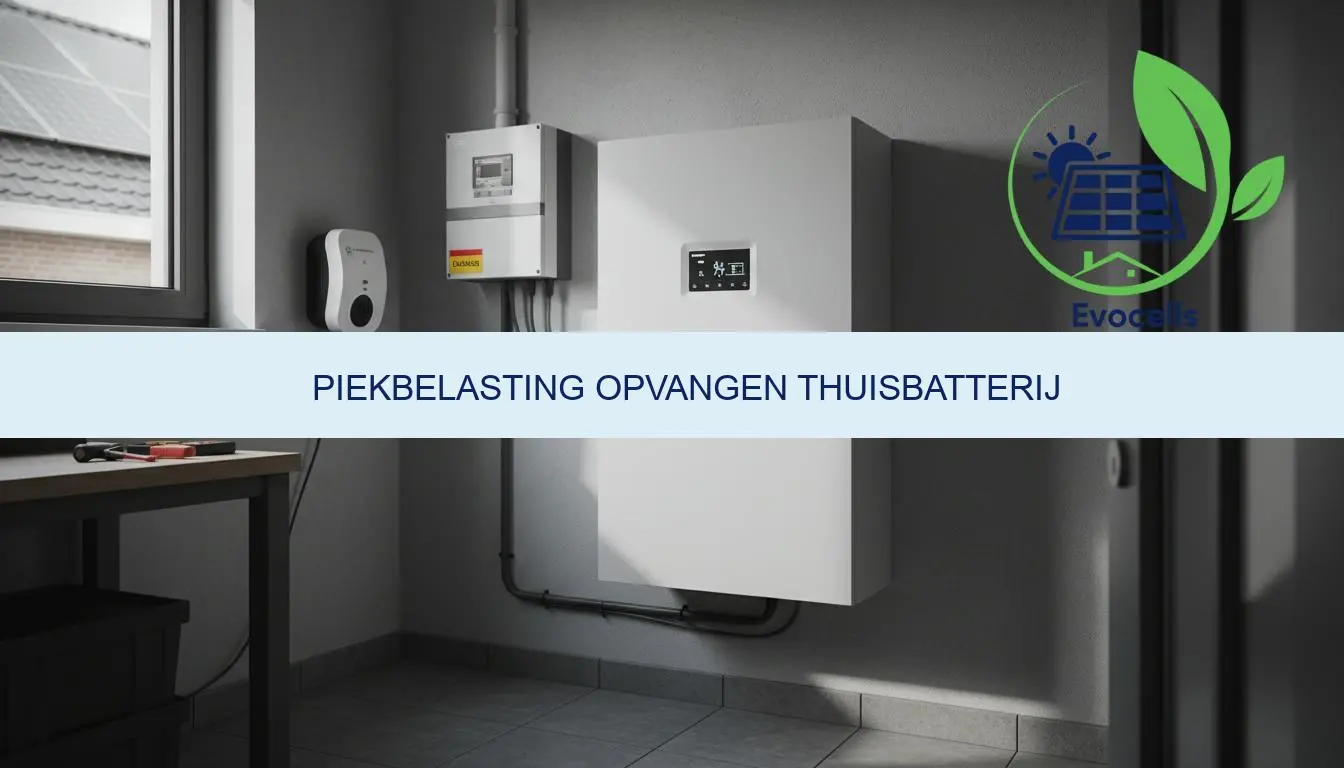 piekbelasting opvangen thuisbatterij | Bespaar slim