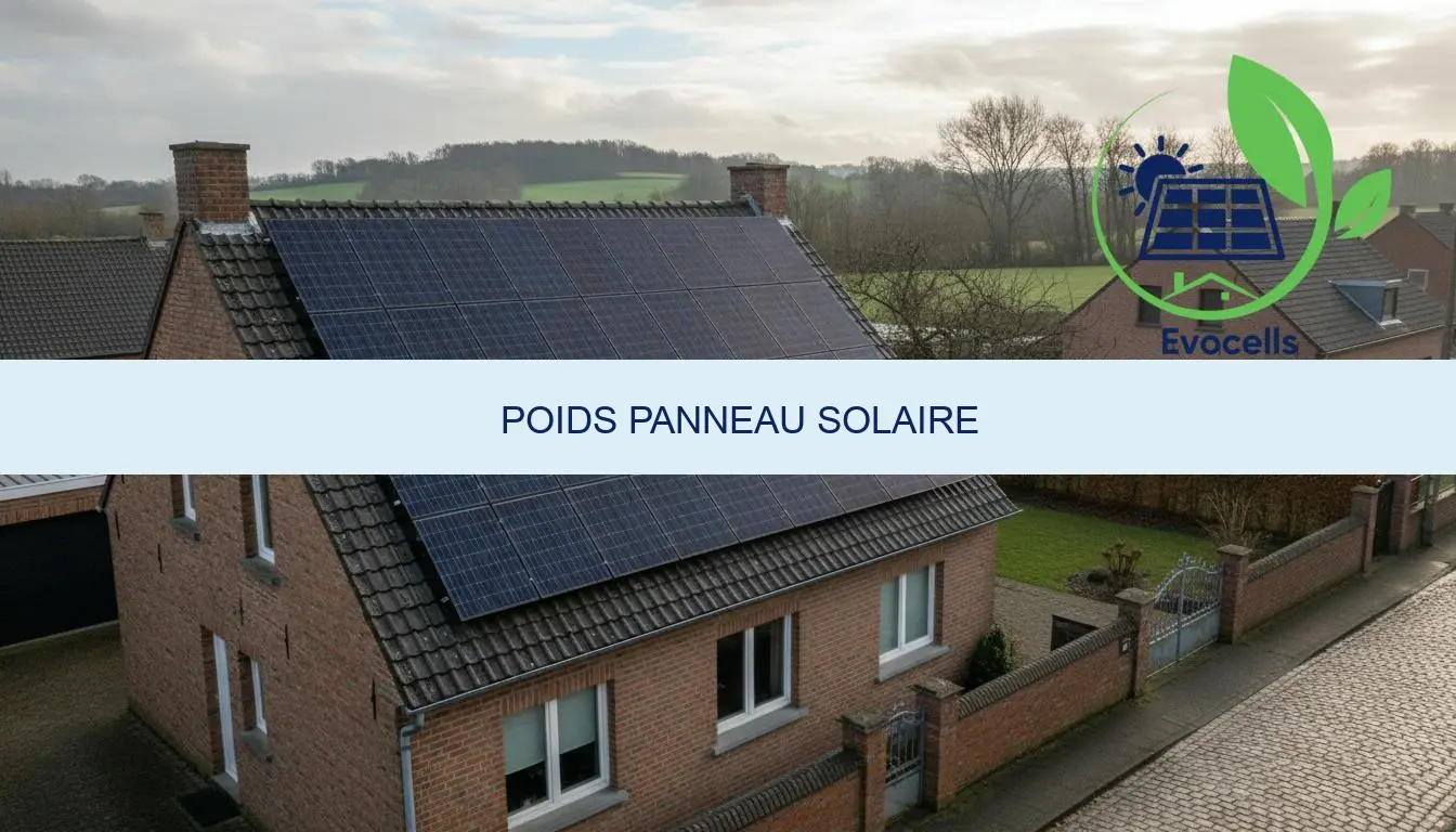 poids panneau solaire: guide complet toiture