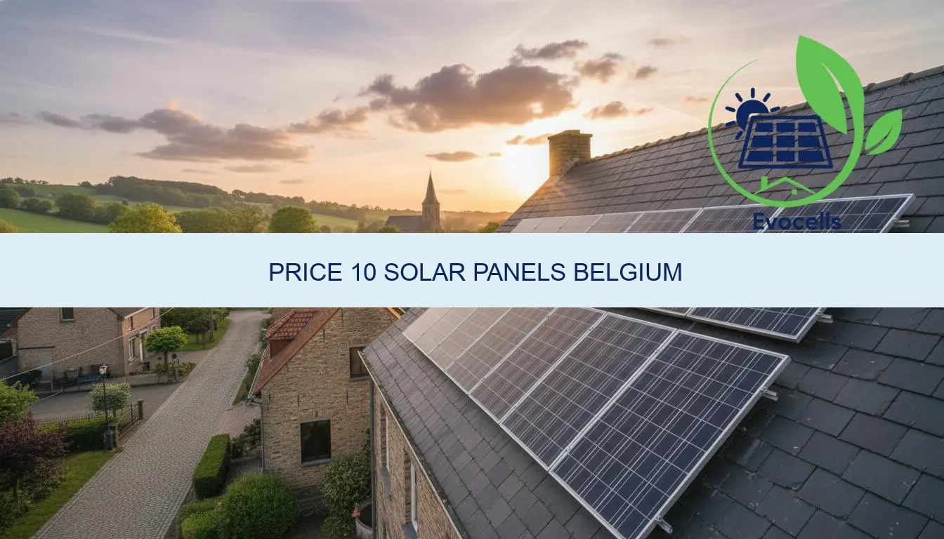 price 10 solar panels belgium