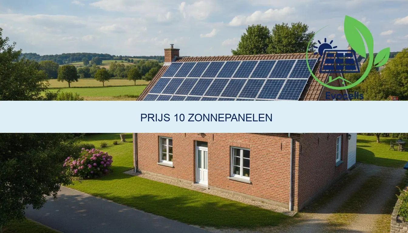 prijs 10 zonnepanelen | Bekijk alle kosten & tips