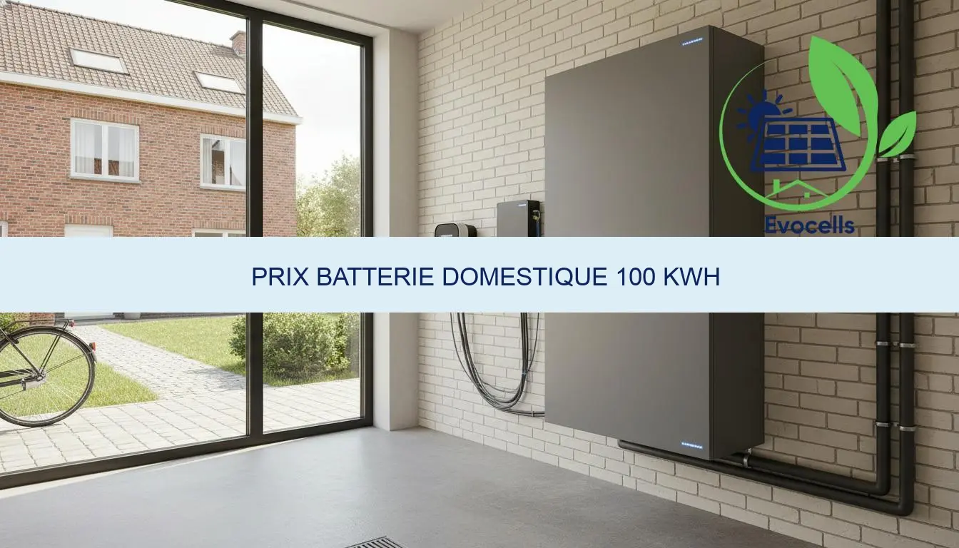 prix batterie domestique 100 kwh | Guide complet