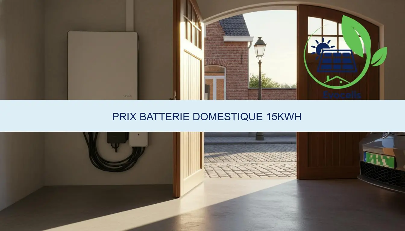 prix batterie domestique 15kwh | Guide & coûts