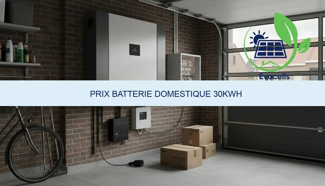 prix batterie domestique 30kwh | Guide & tarifs