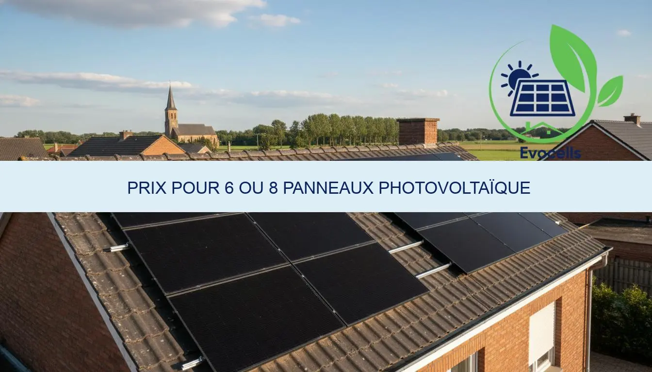 prix pour 6 ou 8 panneaux photovoltaïque | Guide 2026