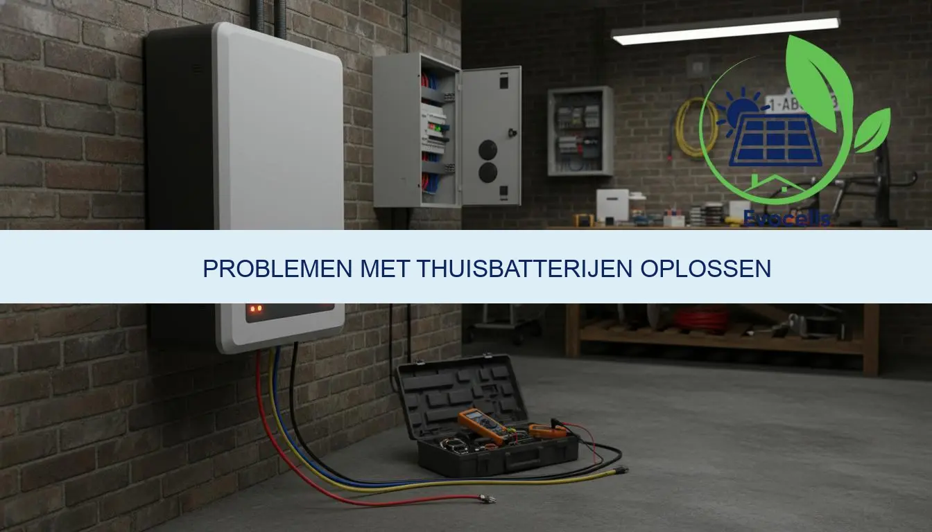 problemen met thuisbatterijen oplossen