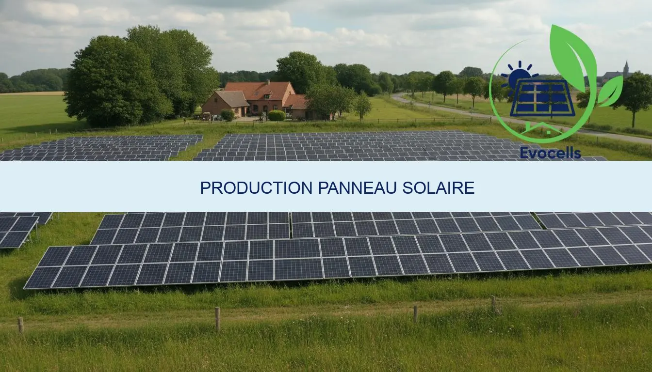 production panneau solaire calcul et rendement