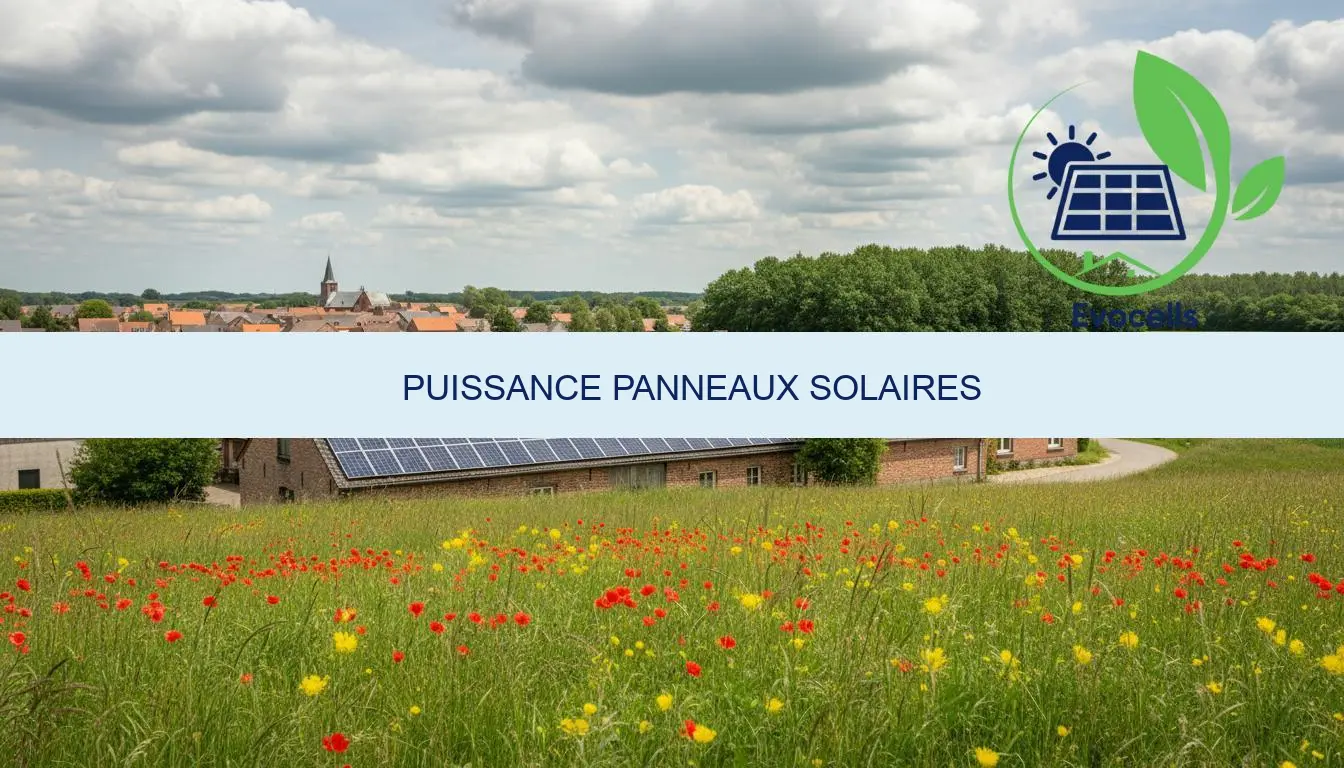 puissance panneaux solaires calcul et choix