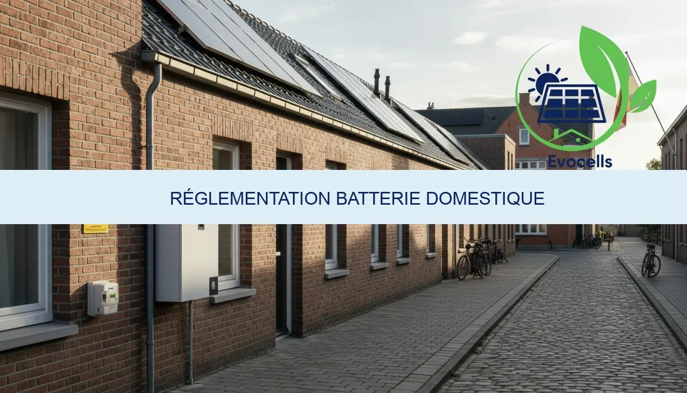 réglementation batterie domestique Belgique guide