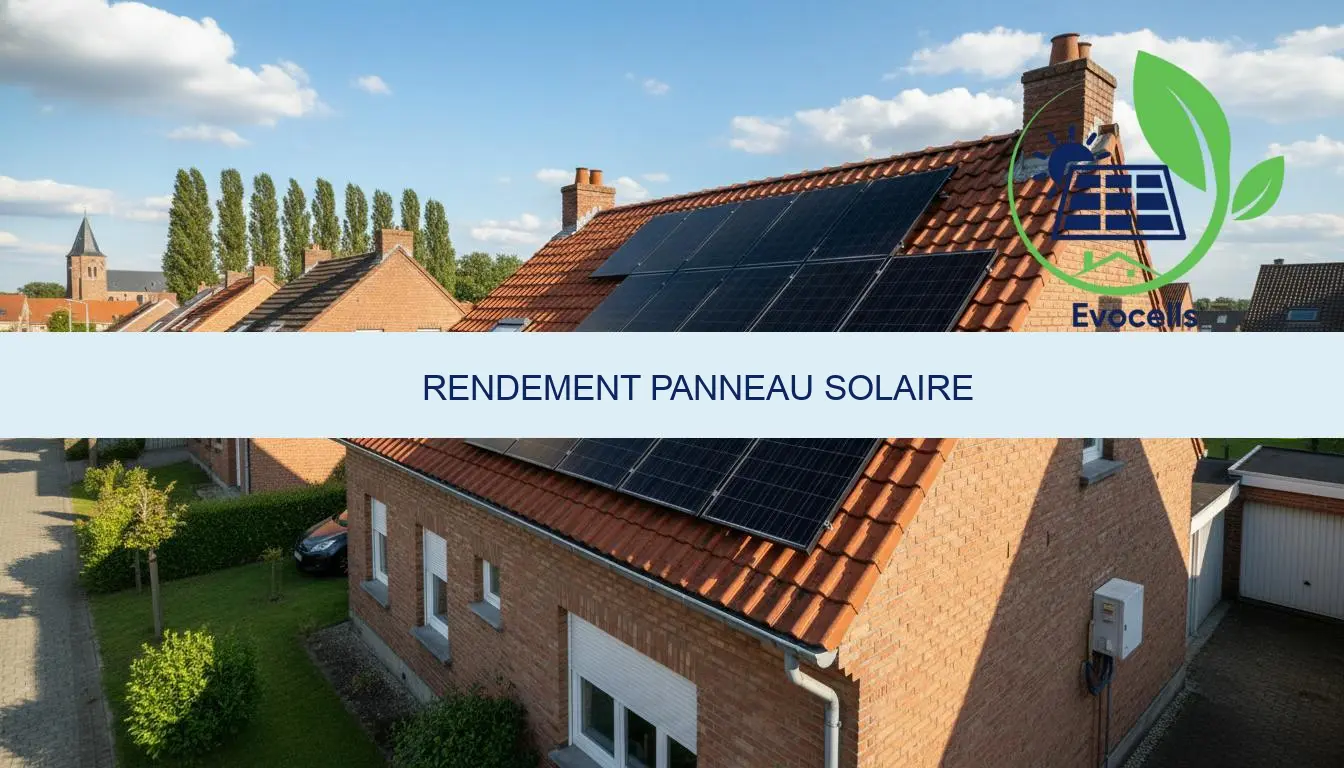 rendement panneau solaire: calcul et production