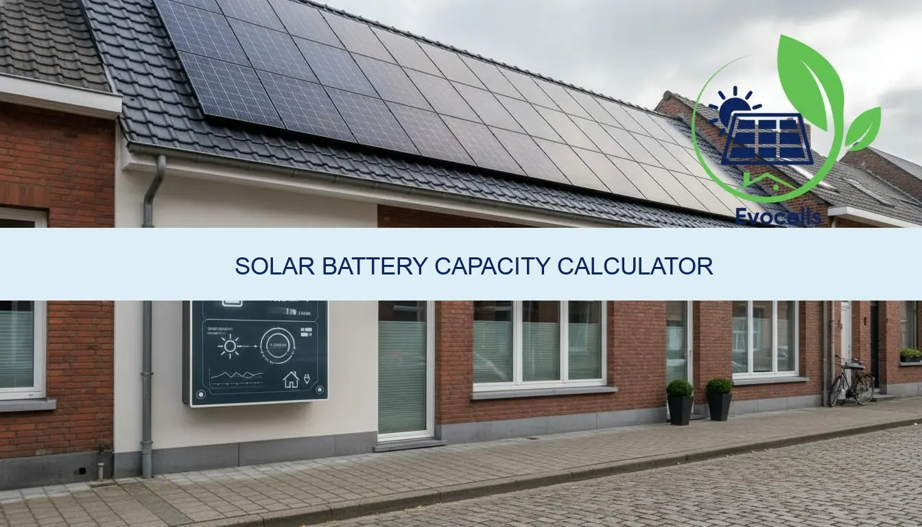 solar battery capacity calculator guide