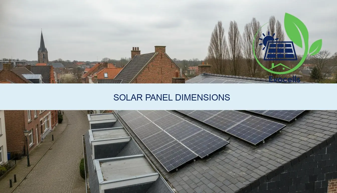 solar panel dimensions explained